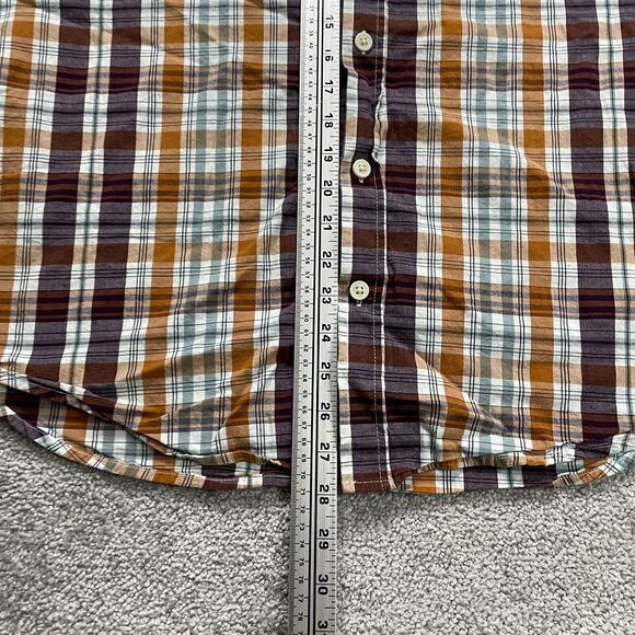 Columbia Flannel Shirt Men Large Multicolor Plaid Long Sleeve Button Down Casual - Picture 7 of 9